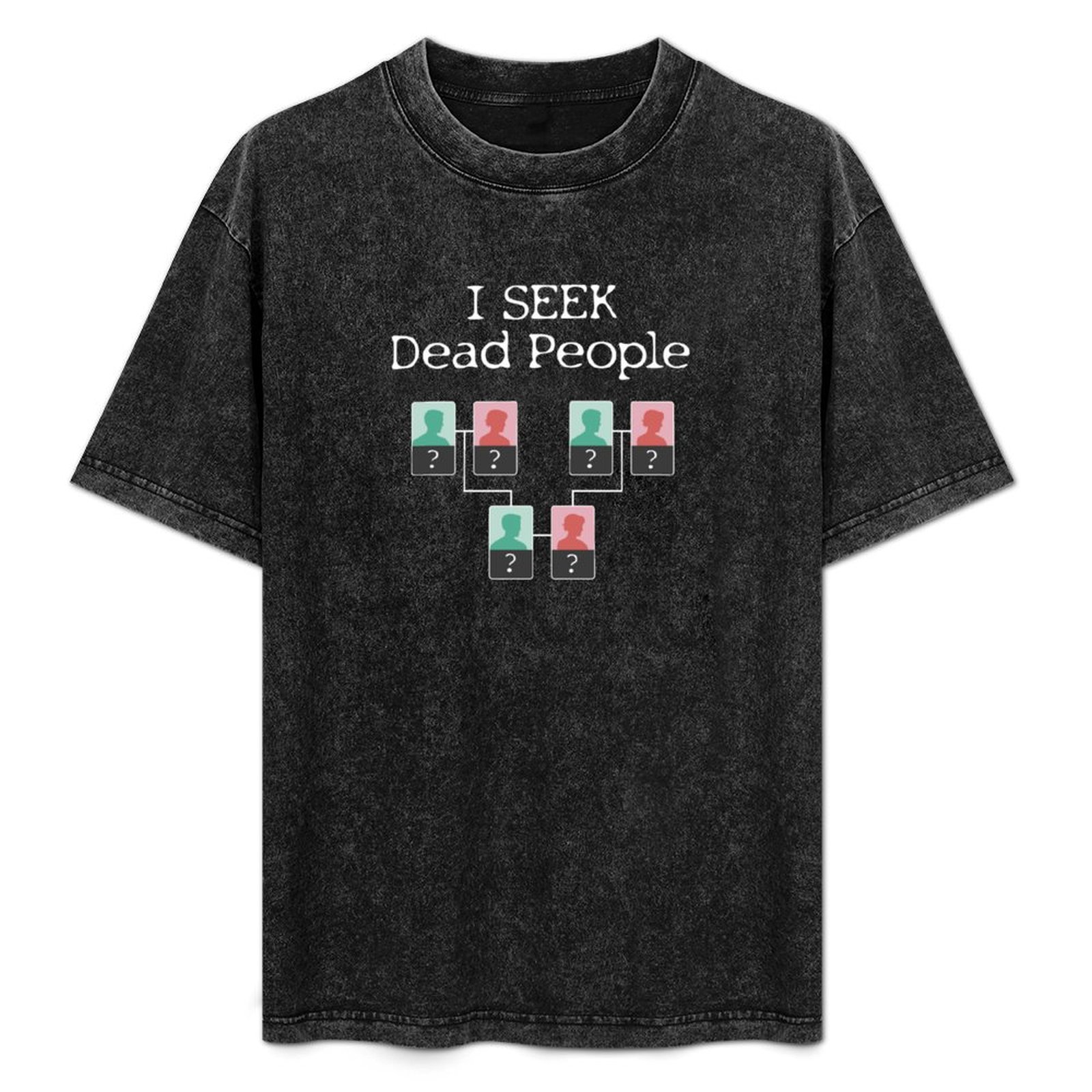 Family Tree Print - Genealogie Familiegeschiedenis Boom T-shirt Zweetbestendig trainingsshirt