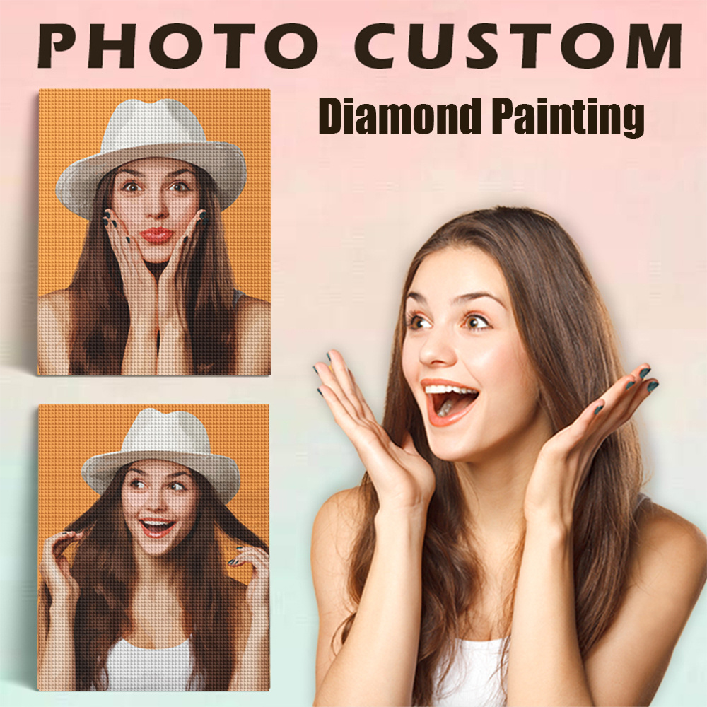 Photo Mosaic Print - Evershine volledige vierkante ronde diamant schilderij