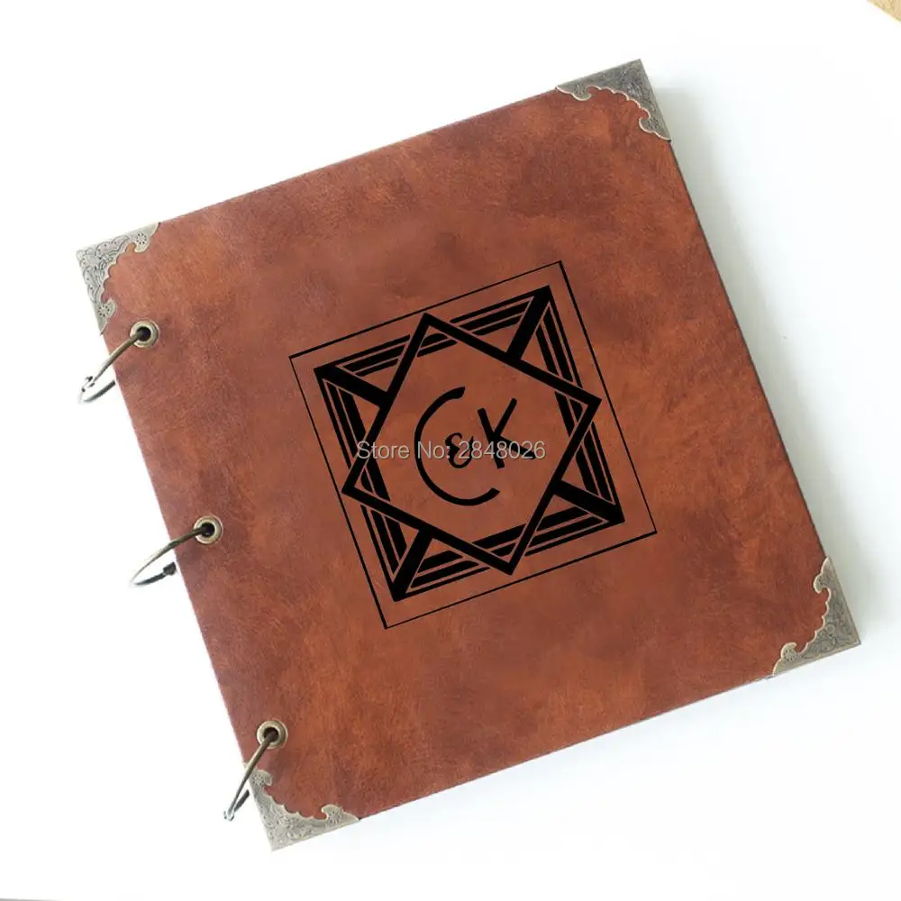 Custom Photo Book - 50 pagina's rustieke initialen gepersonaliseerde monogram