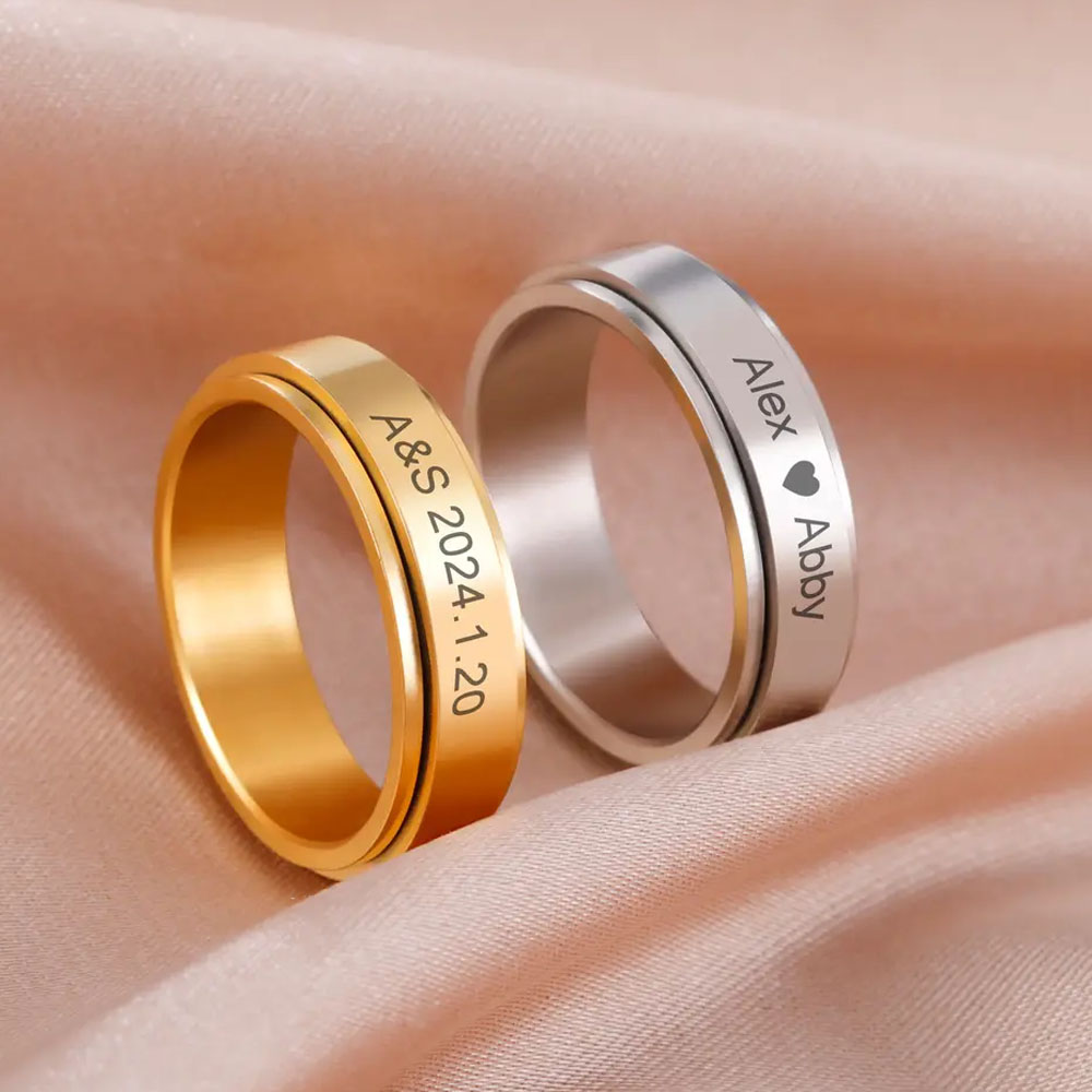 COOLTIME Angstverlichting Aang - Initial Ring Custom recensie en prijs
