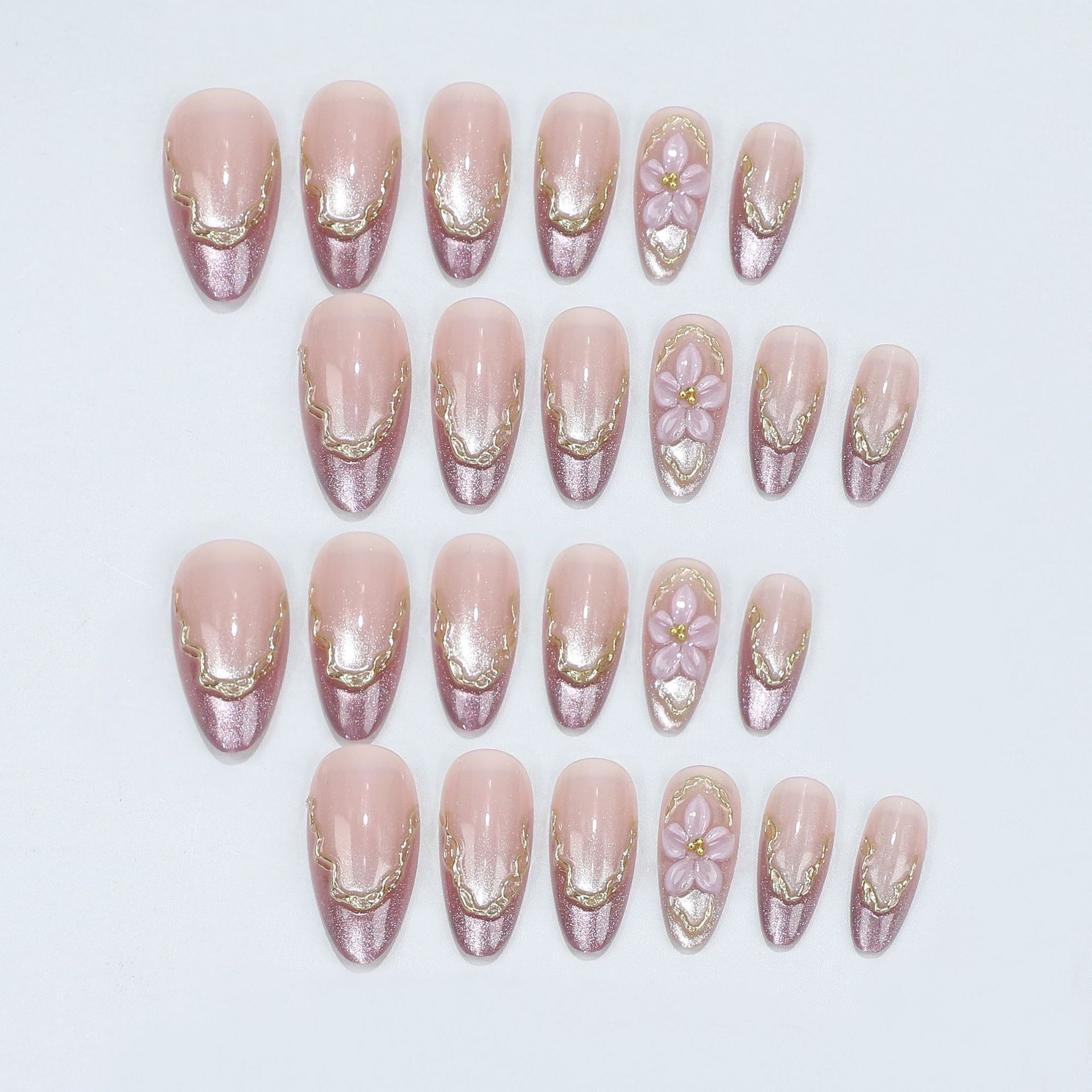 3D bloemen nepnagels met glanz - Pressed Flower Art recensie en prijs