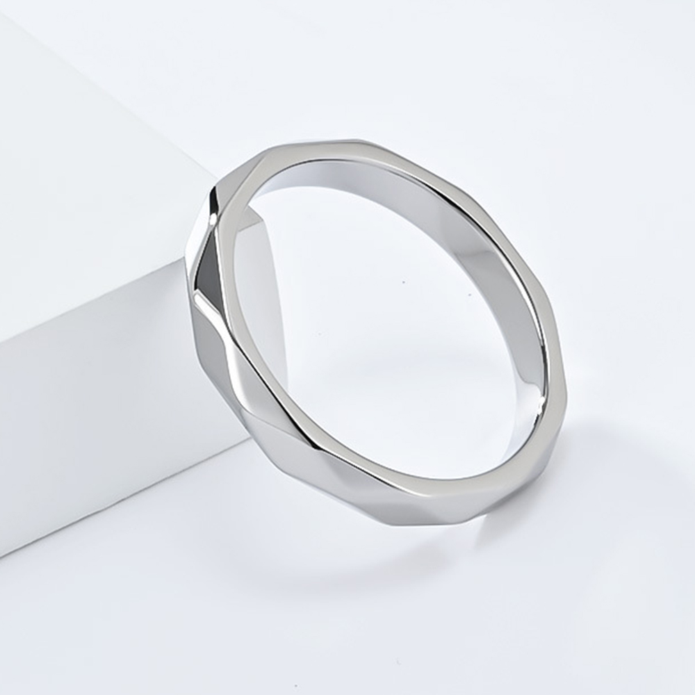 4 mm breed roestvrij staal dam - Initial Ring Custom recensie en prijs