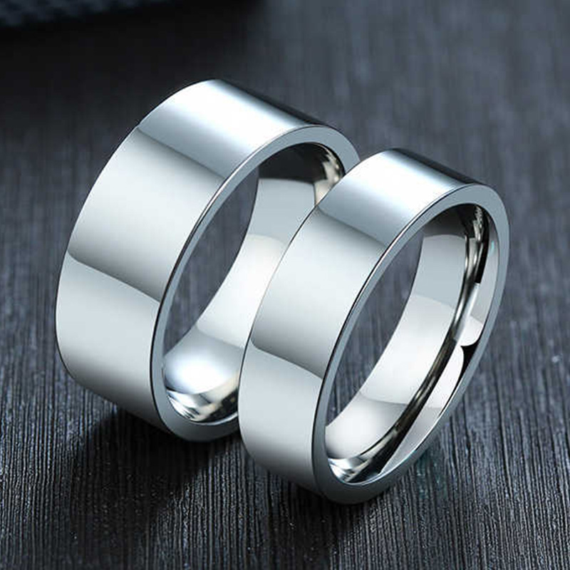 3/4/6/8 mm brede roestvrijstal - Initial Ring Custom recensie en prijs