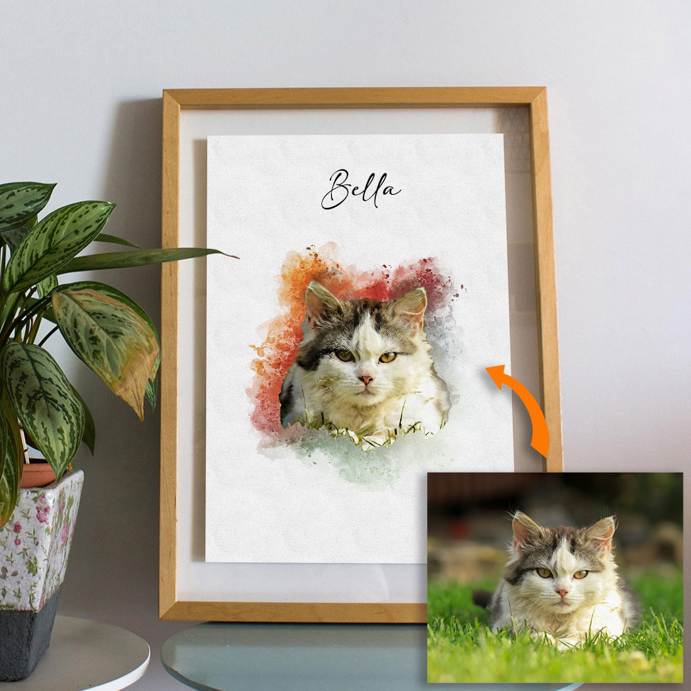 Aangepaste huisdierportret van - Pet Portrait Custom recensie en prijs