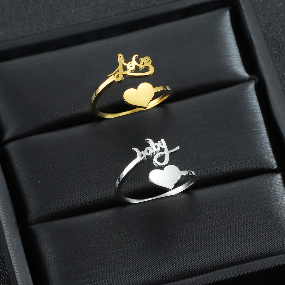 Atoztide Gepersonaliseerde Aan - Initial Ring Custom recensie en prijs