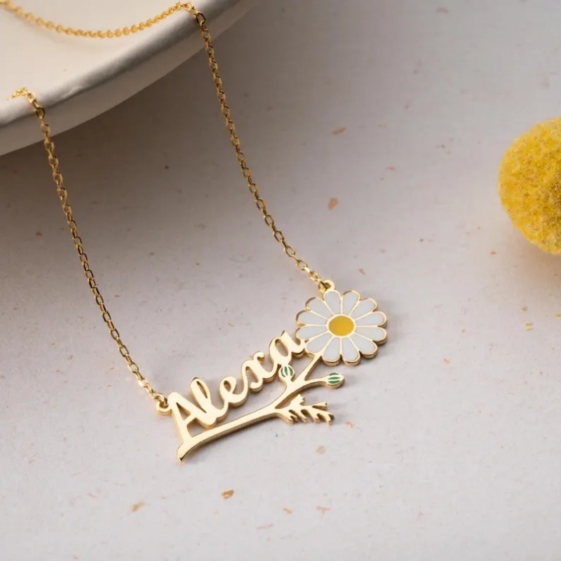 Roro's gepersonaliseerde kleur - Birth Flower Necklace recensie en prijs
