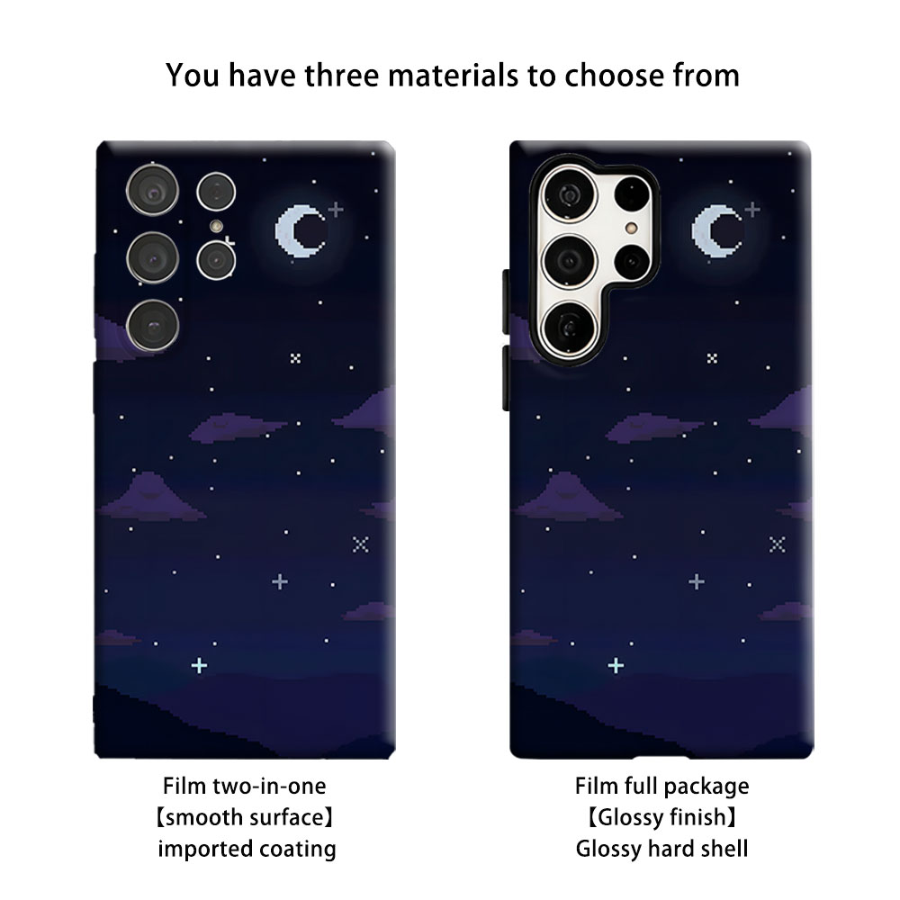 Pixel Night Sky Telefoonhoesje - Custom Night Sky recensie en prijs
