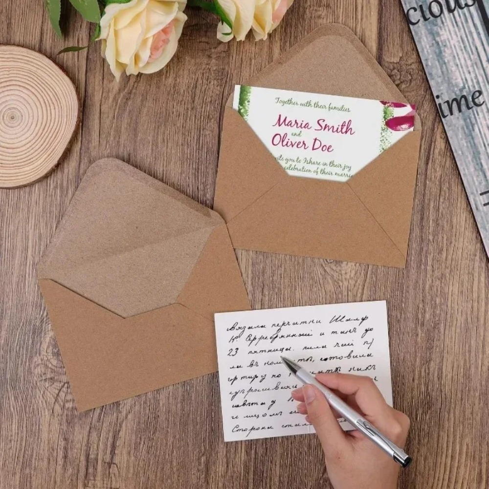 50 stuks klassieke bruine kraf - Wax Seal Letter Kit recensie en prijs