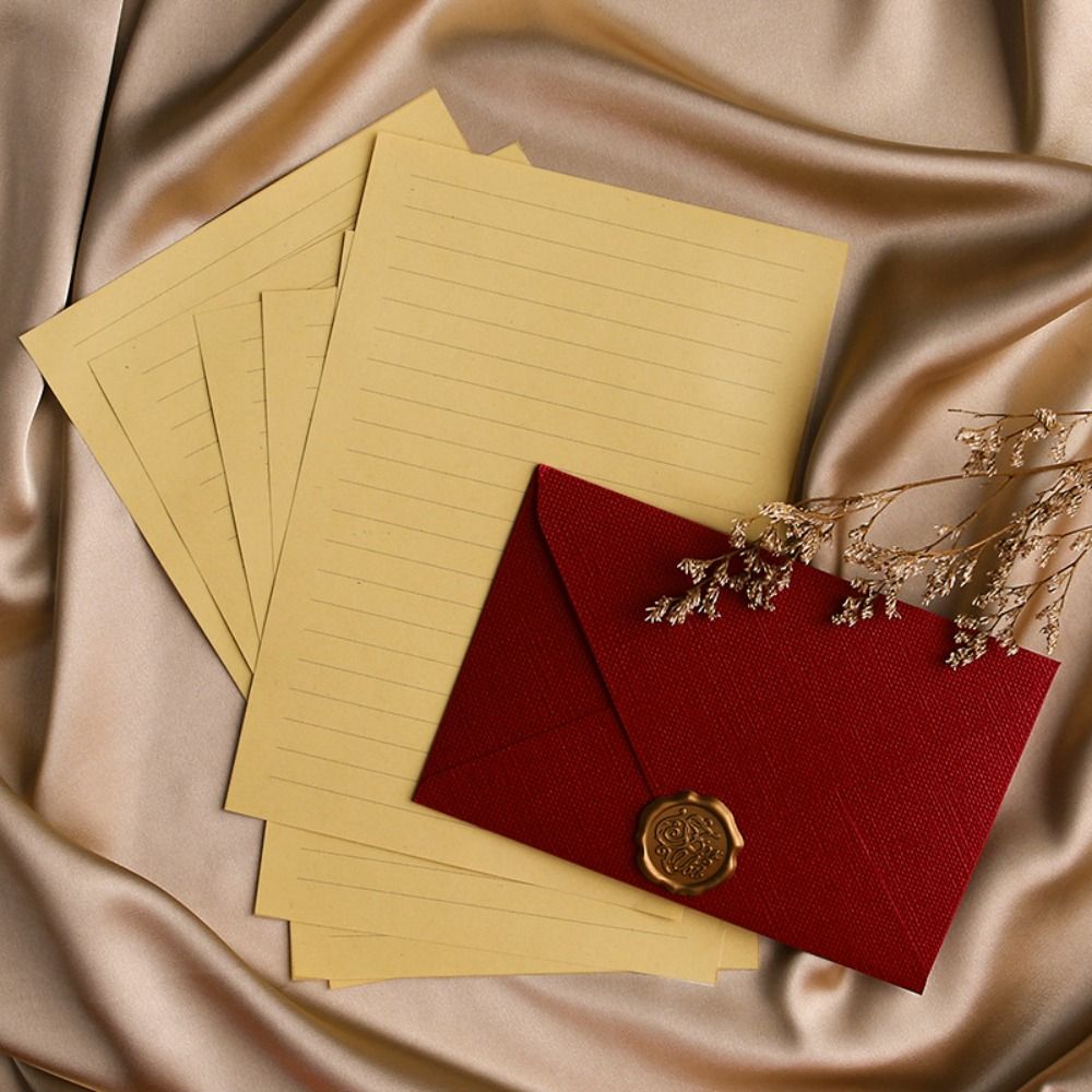 10 Stuks Linnen Textuur Retro  - Wax Seal Letter Kit recensie en prijs