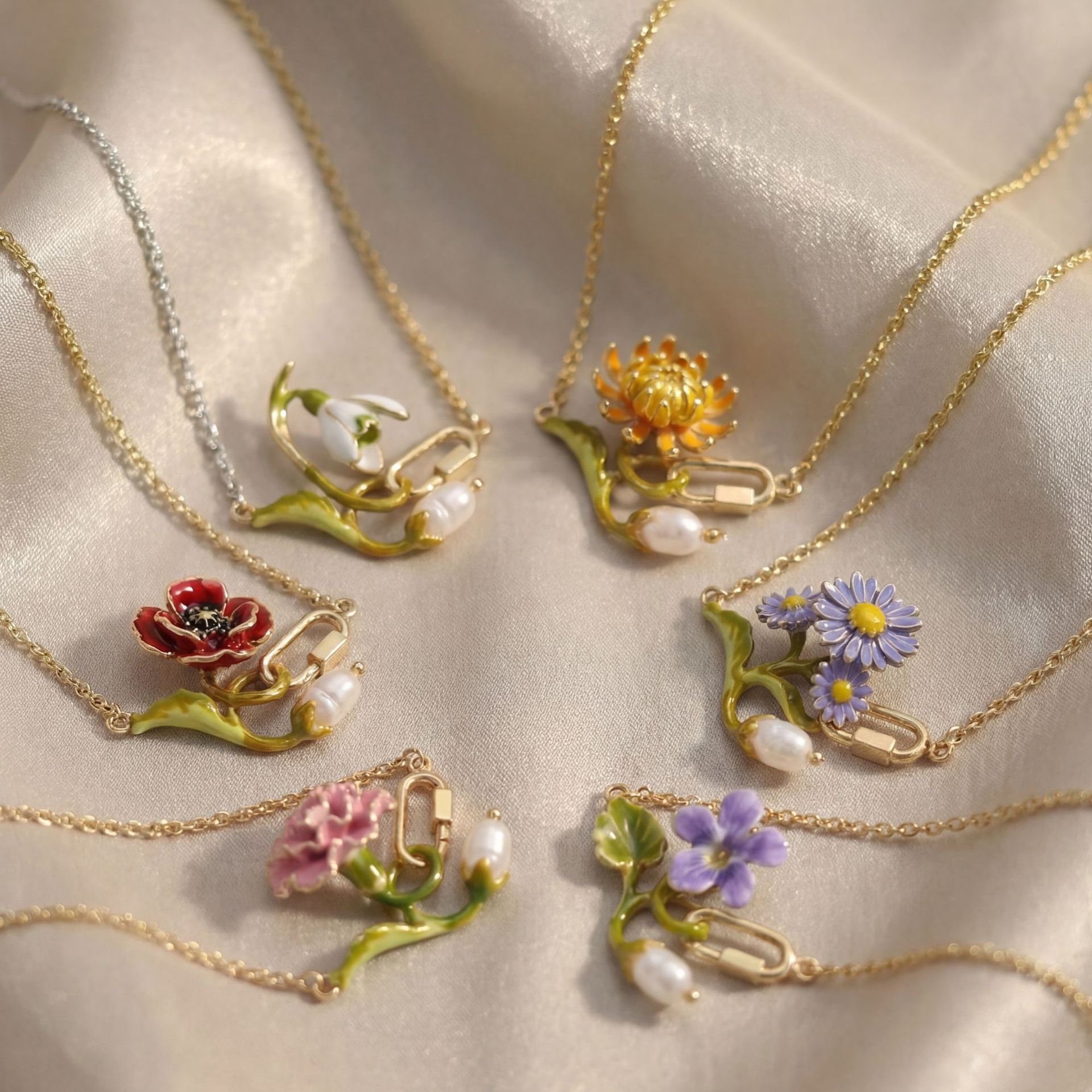 12 Maanden Geboortebloem Ketti - Birth Flower Necklace recensie en prijs