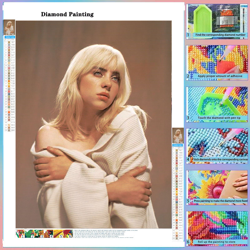 Diy volledige boor B-Billie di - Photo Mosaic Print recensie en prijs