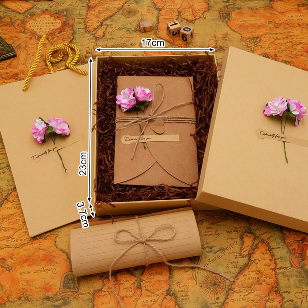 Retro Envelop Romantische Bloe - Wax Seal Letter Kit recensie en prijs