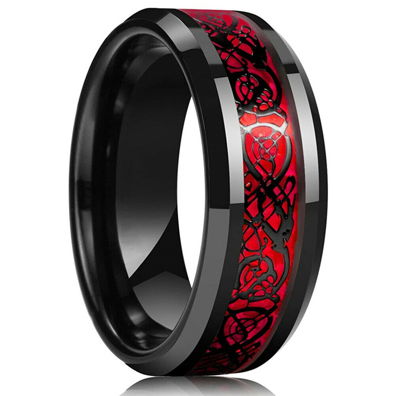 Mode 8mm heren Rvs Keltische D - Initial Ring Custom recensie en prijs