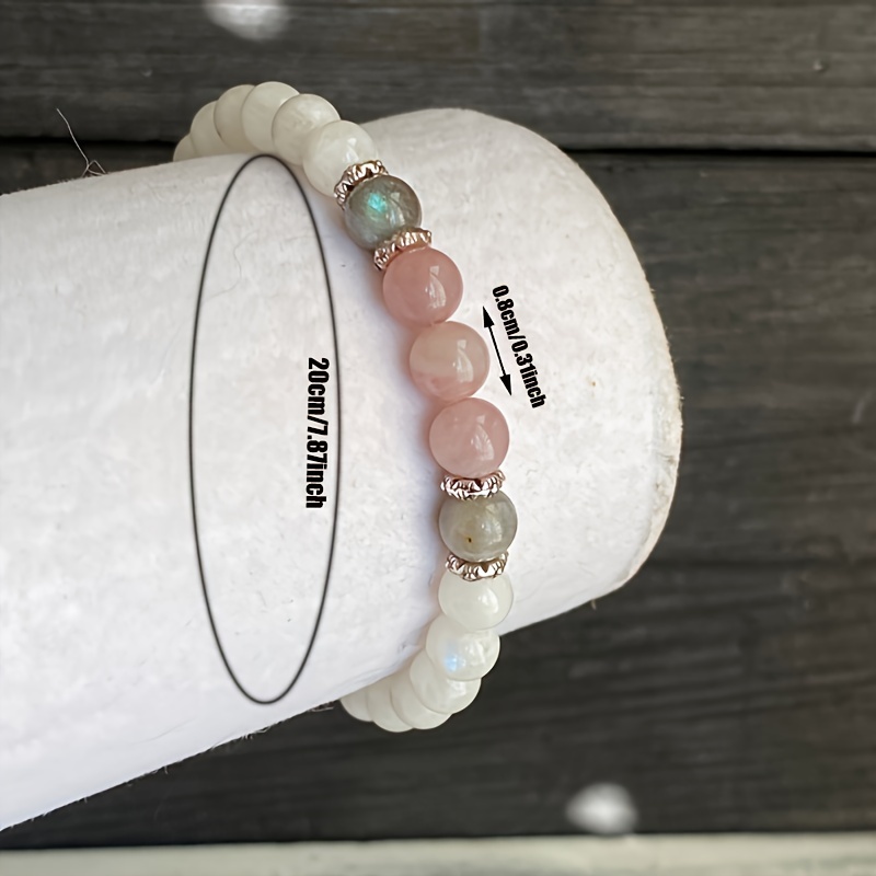 1pc/maansteen, labradoriet en  - Coordinates Bracelet recensie en prijs