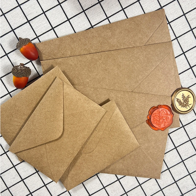 50 Stuks Kraft Bruin Papier En - Wax Seal Letter Kit recensie en prijs